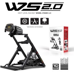 Next Level Racing Wheel Stand 20 Gaming Chair - Sleek Black Design for Ultimate Comfort and Performance